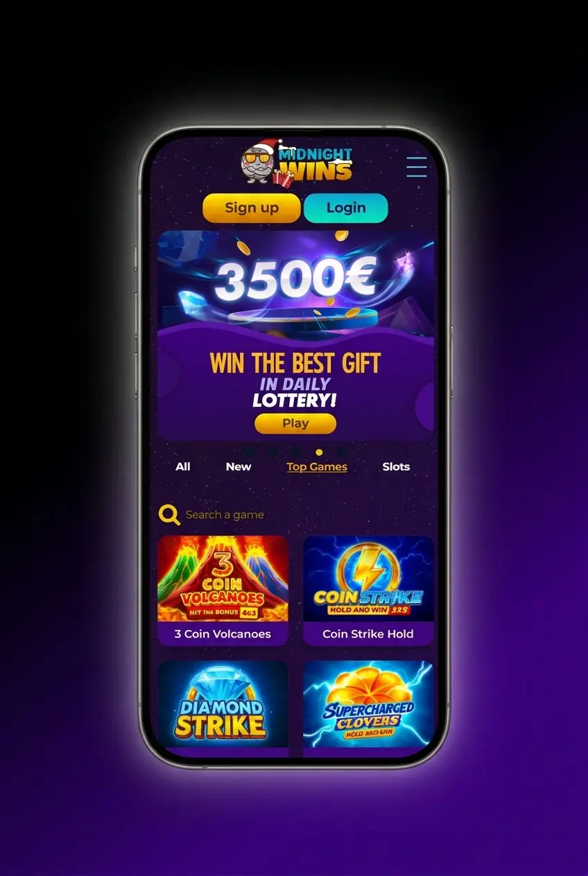 Midnight Wins UK bonus claim guide showing registration, payment, promo code and deposit activation steps