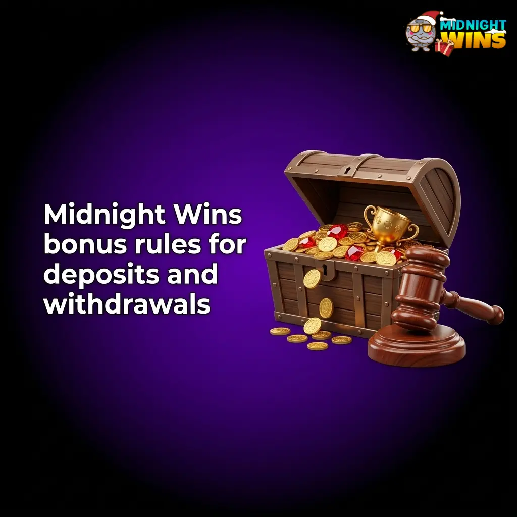 Midnight Wins bonus rules for deposits, wagering, withdrawals and verification in 2026