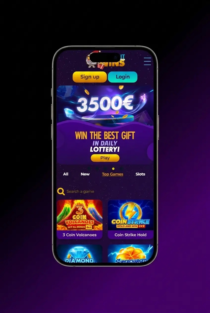 Step-by-step casino login guide showing deposit, bonus selection and game choices for registered players