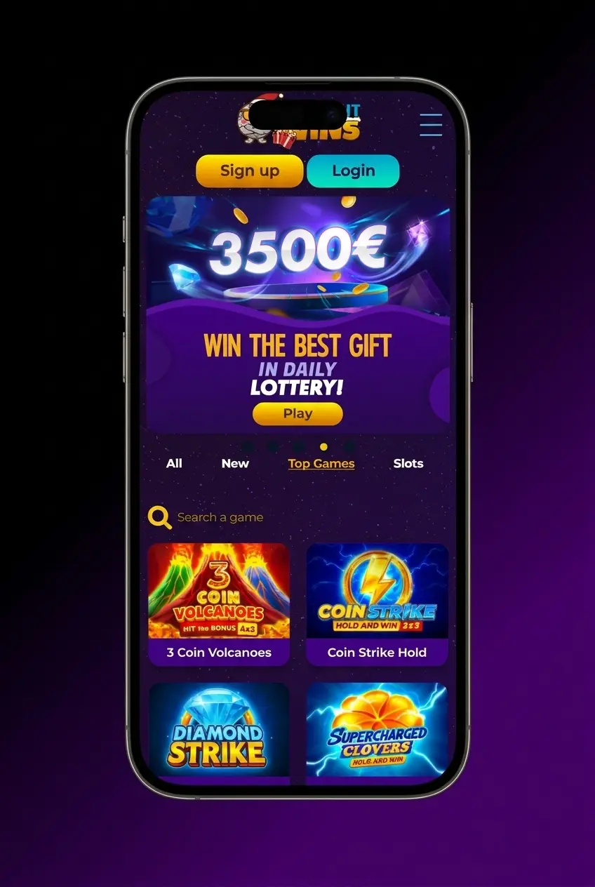 Step-by-step casino login guide showing deposit, bonus selection and game choice before playing slots or tables
